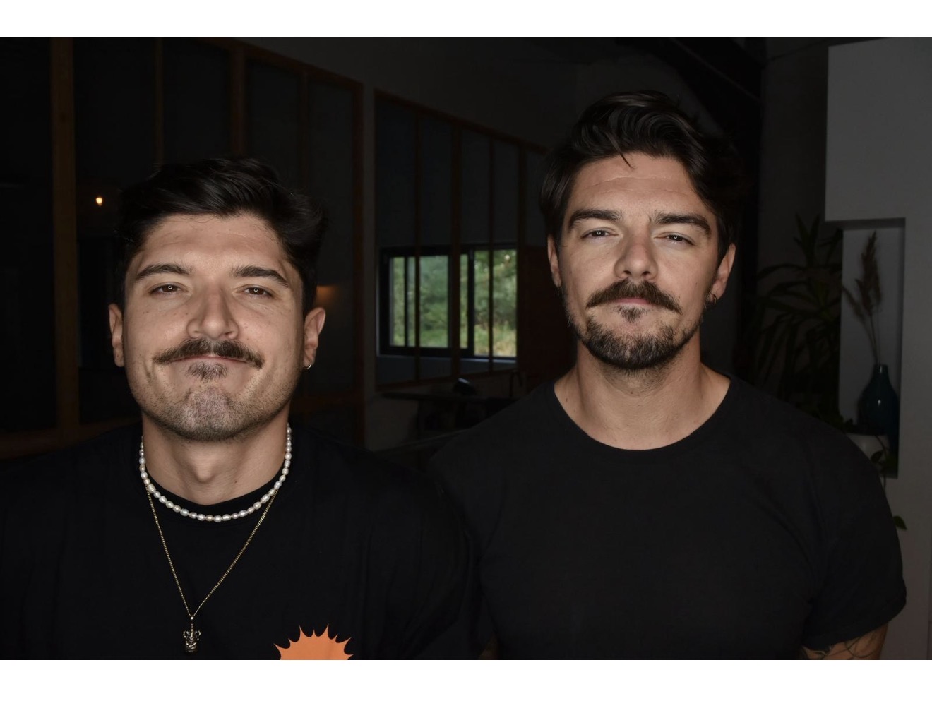 Enzo Colucci et Philippe Gillotin, les Frères Moustaches